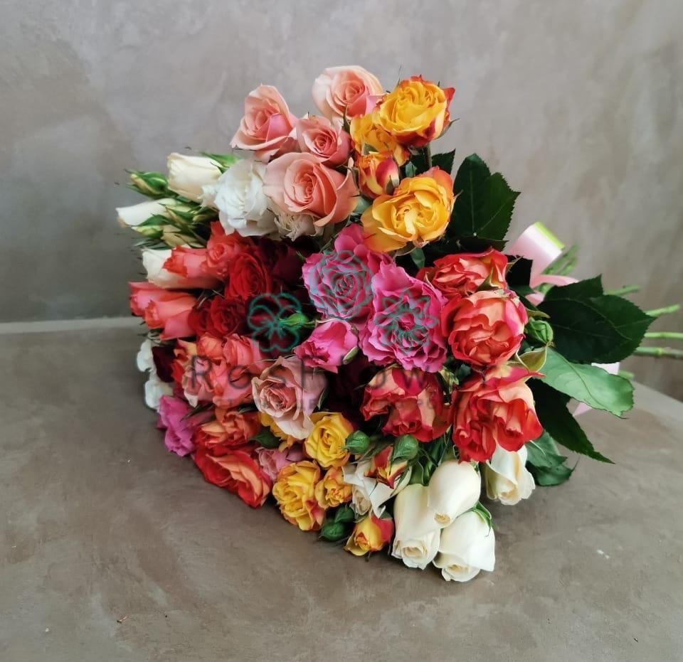 Букет цветов из: Розы в Алексеевской Краснодарского края