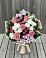 Букет цветов из: Альстромерии, Гвоздики, Розы и Хризантемы в Алексеевской Краснодарского края
