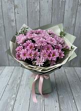 Букет цветов из:  Хризантемы #REPLACE_PRED# Алексеевской Краснодарского края