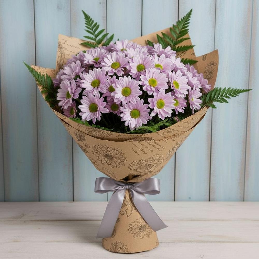 Букет цветов из: Хризантемы в Алексеевской Краснодарского края