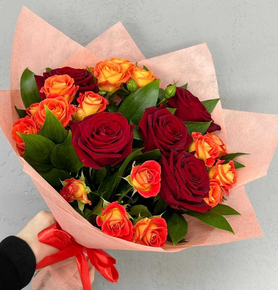 Букет Любовь и восторг в Алексеевской Краснодарского края