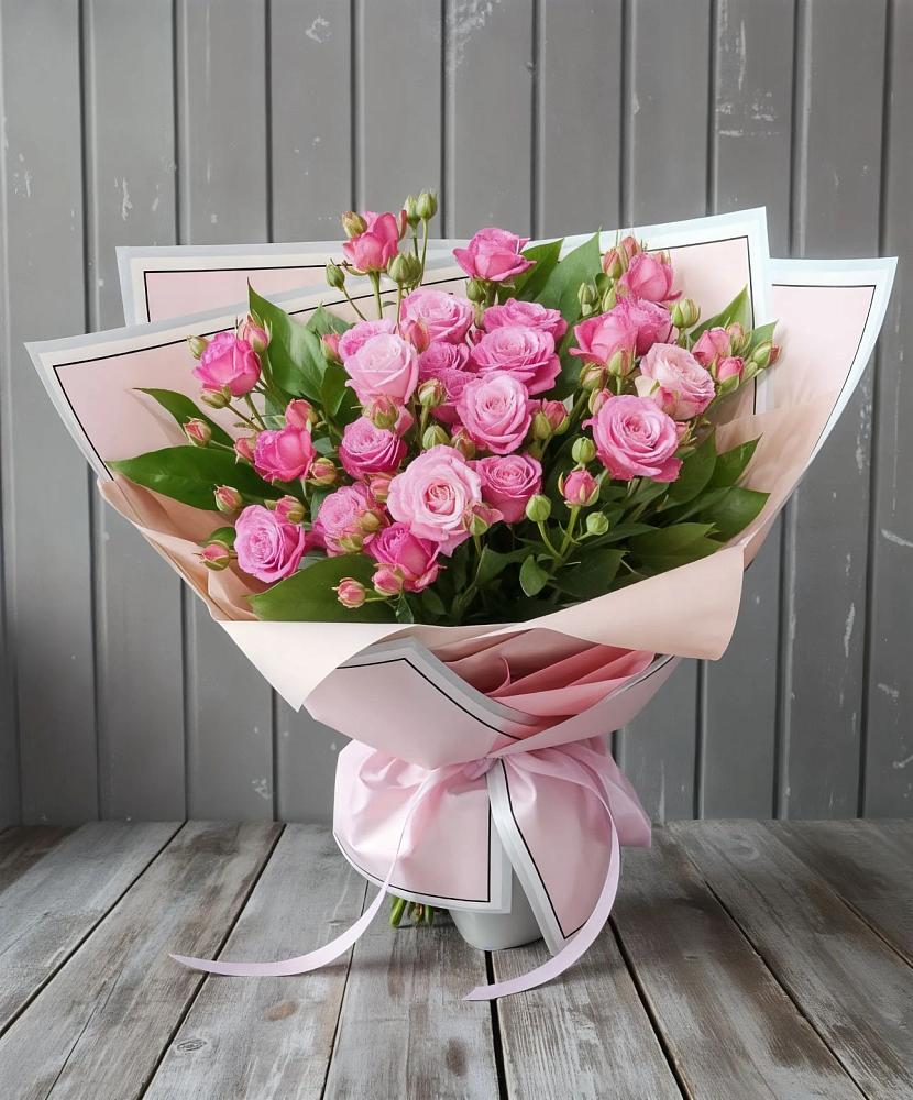 Букет Розовый кустик в Алексеевской Краснодарского края