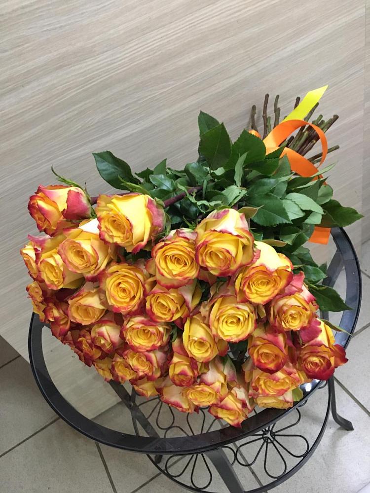 Букет Желтые розы в Алексеевской Краснодарского края