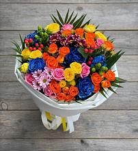 Букет цветов из:  Розы и Хризантемы в Алексеевской Краснодарского края