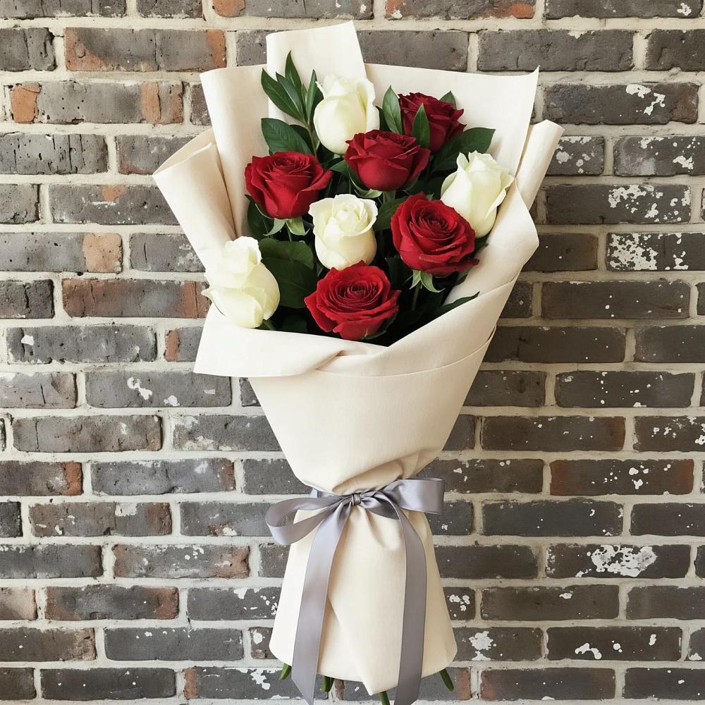 Букет цветов из: Розы в Алексеевской Краснодарского края