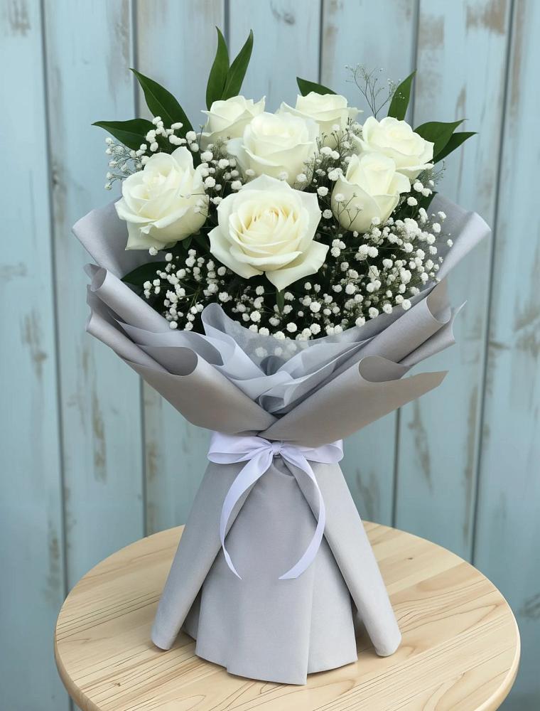 Букет цветов из: Розы в Алексеевской Краснодарского края