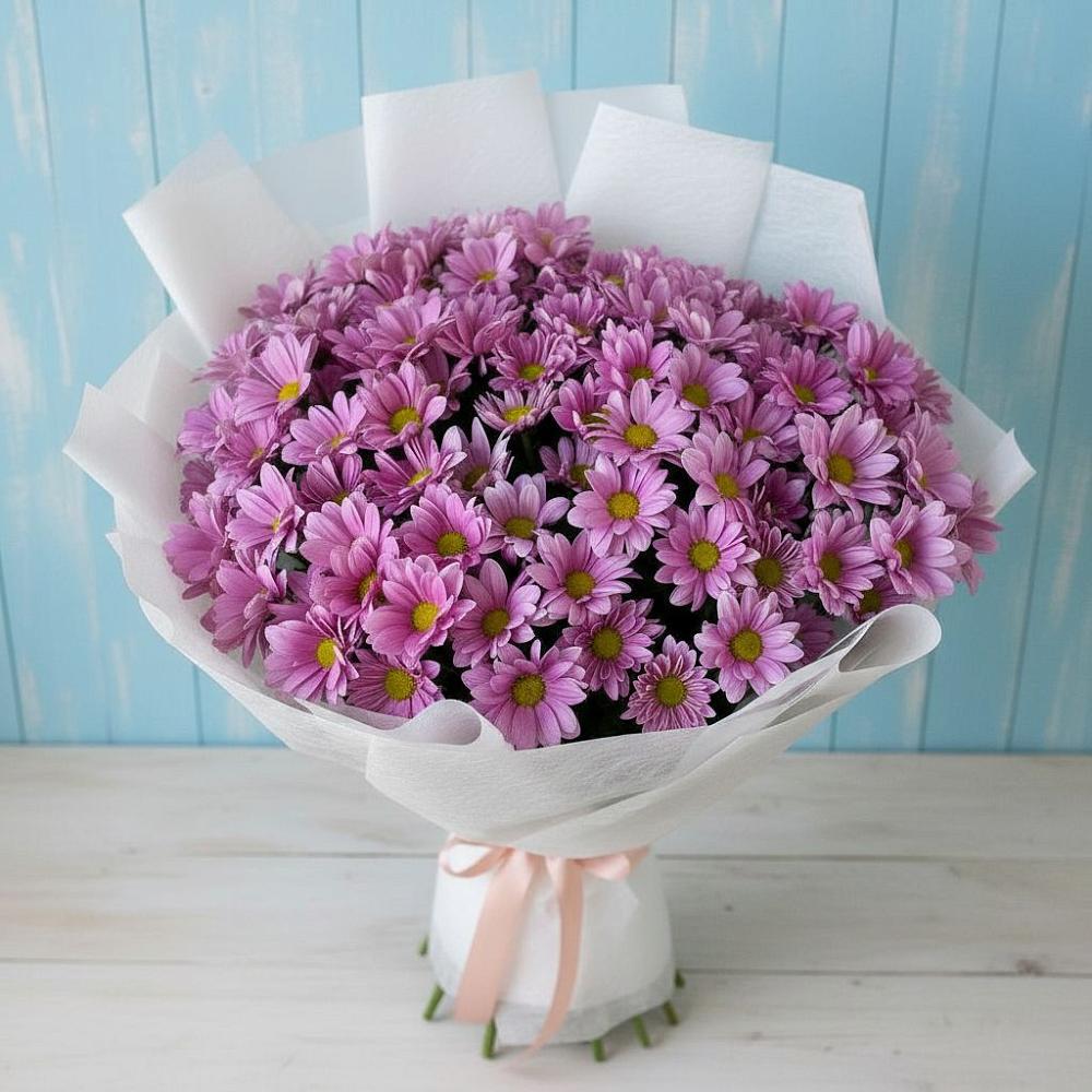Букет цветов из: Хризантемы в Алексеевской Краснодарского края