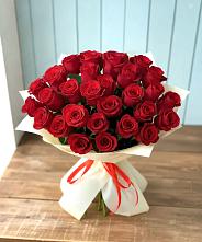 Букет 29 Красных роз #REPLACE_PRED# Алексеевской Краснодарского края