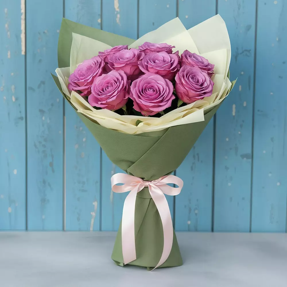 Букет Розы Фёрст Леди в Алексеевской Краснодарского края