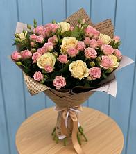 Букет цветов из:  Розы в Алексеевской Краснодарского края