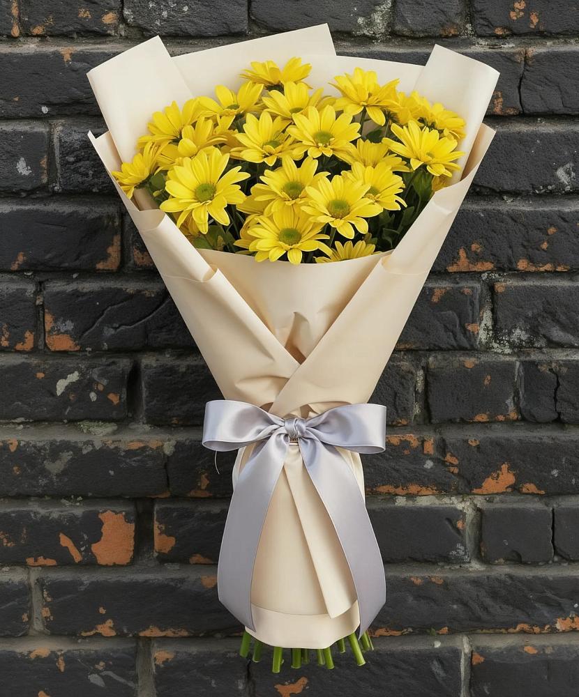 Букет цветов из: Хризантемы в Алексеевской Краснодарского края