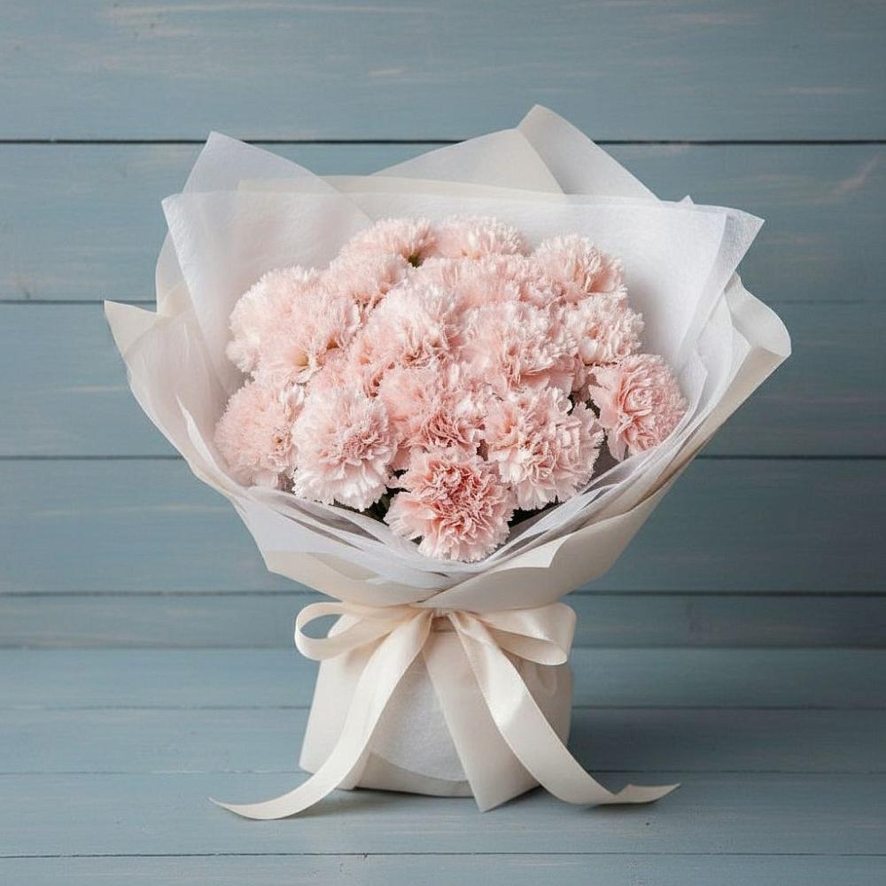 Букет цветов из: Гвоздики в Алексеевской Краснодарского края