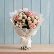 Букет цветов из:  Розы в Алексеевской Краснодарского края