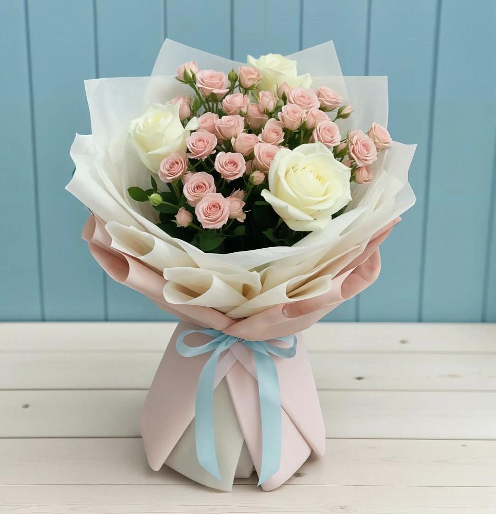 Букет цветов из: Розы в Алексеевской Краснодарского края