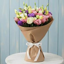 Букет цветов из:  Лизиантусы в Алексеевской Краснодарского края