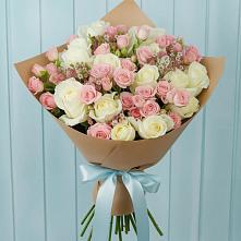 Букет цветов из:  Розы в Алексеевской Краснодарского края